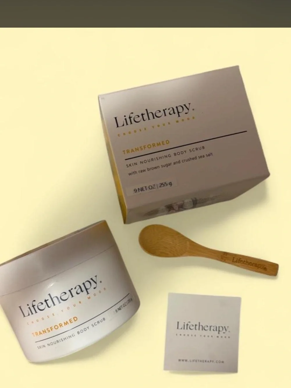 therapy Lifetherapy Transformed Skin Nourishing Body Scrub - Cream